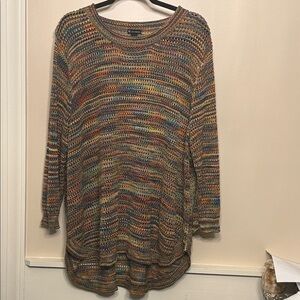 New Directions Multicolor Knit Sweater